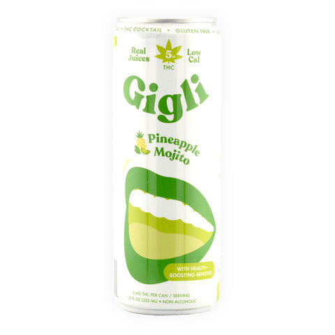 GIGLI THC Pineapple Mojito Cocktail 5mg