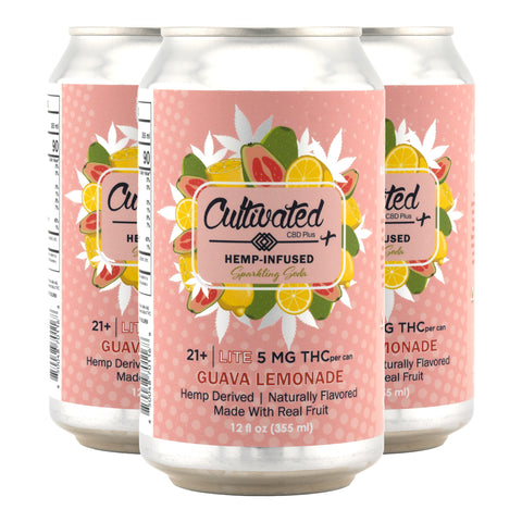 Cultivated Guava Lemonade Lite 4 Pack