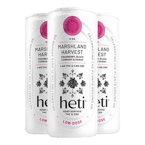 HETI 3mg THC Infused Drinks (4 Flavors)