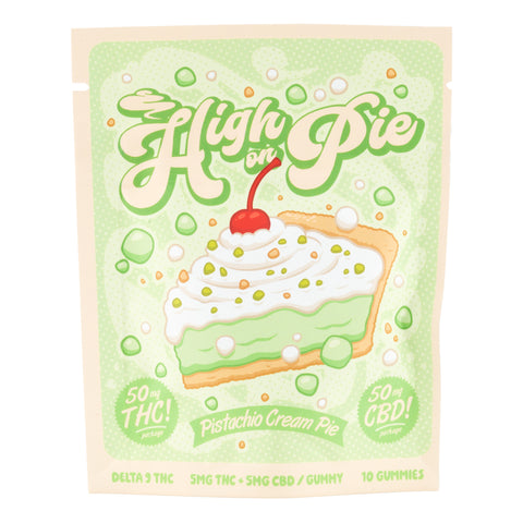 HIGH ON PIE 1:1 THC Gummies 50mg THC (5 Flavors) - Hemp House Store