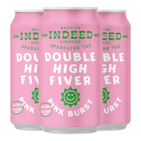 INDEED Double High Fiver THC Seltzer 10mg THC - Hemp House