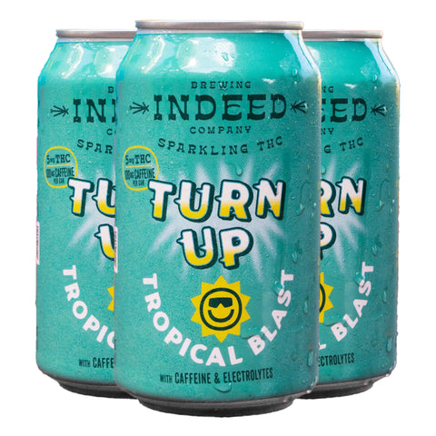 INDEED Sparkling THC Water 5mg THC (2 Blends) - Hemp House