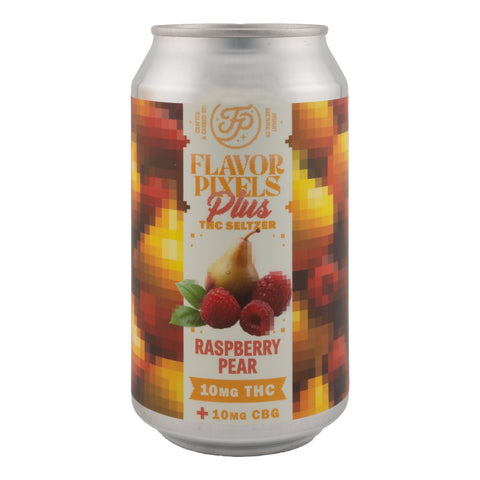 Flavor Pixels Raspberry Pear 10mg THC: 10mg CBG - Hemp House