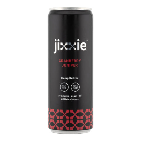 Cranberry Juniper THC+CBD Hemp Seltzer 10mg THC - Hemp House