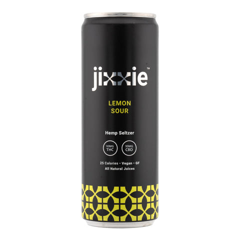 Lemon Sour THC+CBD Hemp Seltzer 10mg THC - Hemp House