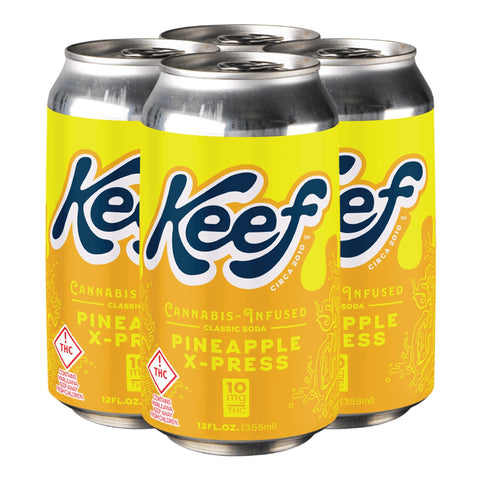 Pineapple X - Press Infused Classic Soda 10mg THC - Hemp House