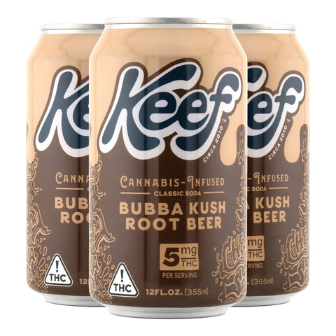 Bubba Kush Root Beer Infused Classic Soda 10mg THC - Hemp House