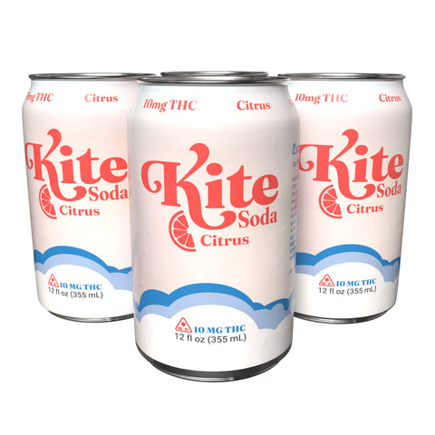 Cherry Cola THC Soda 10mg THC - Hemp House
