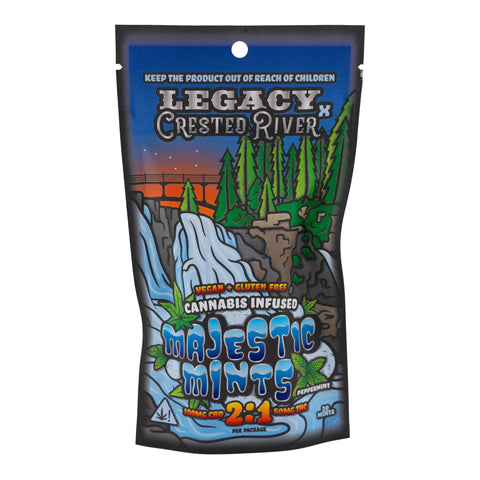 LEGACY Majestic Mintz 50 mg THC - Hemp House Store