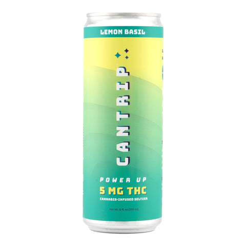 Lemon Basil Hemp - Infused Seltzer 5mg THC - Hemp House