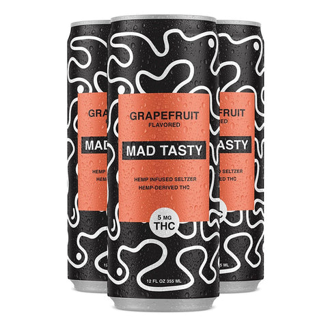 Grapefruit Hemp Infused Seltzer 5mg THC - Hemp House