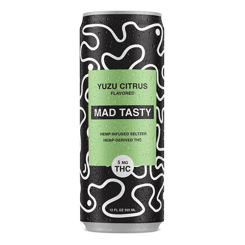 Yuzu Citrus Hemp Infused Seltzer 5mg THC - Hemp House