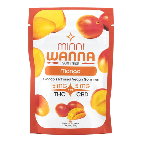 Mango THC+CBD 1:1 Gummies 50mg THC - Hemp House