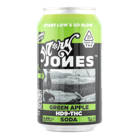 Green Apple Hemp - Infused Soda 10mg THC - Hemp House