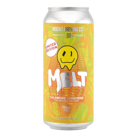 MODIST BREWING Melt Infused Seltzer 10mg THC (3 Flavors) - Hemp House Store