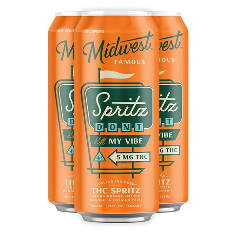 Spritz Don't Kill My Vibe THC Spritz 10mg THC - Hemp House