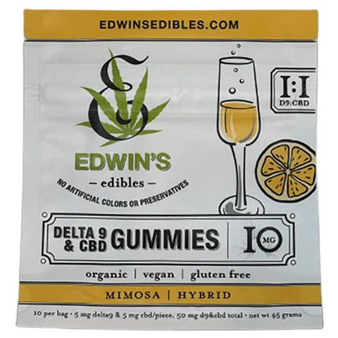 EDWINS EDIBLES Delta-9 THC Gummies 50mg THC (8 Flavors) - Hemp House Store