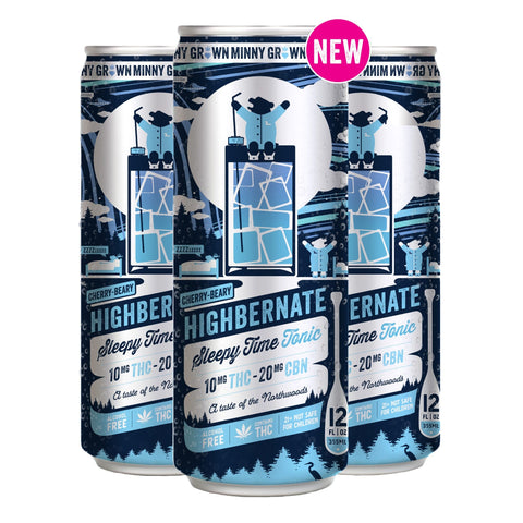 Highbearnate Sleepy Time THC+CBN Tonic 10mg THC - Hemp House