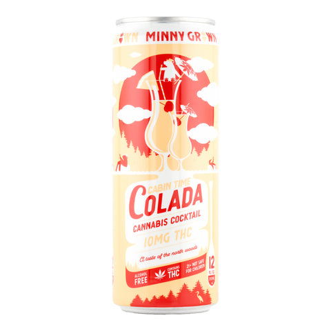 Minny Grown Cabin Time Colada Cannabis Cocktail