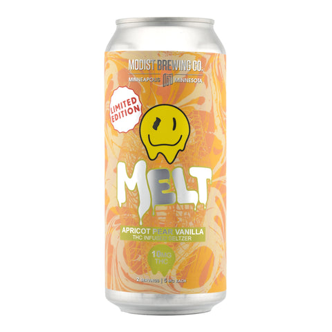 MODIST BREWING Melt Infused Seltzer 10mg THC (3 Flavors) - Hemp House Store