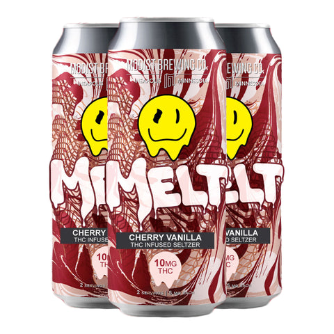 MODIST BREWING Melt Infused Seltzer 10mg THC (3 Flavors)