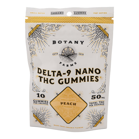 botany farms nano peach gummies