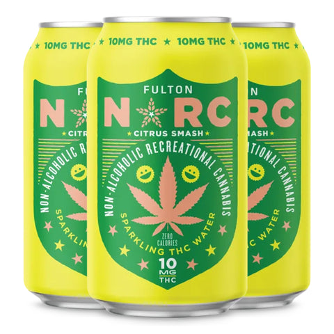 Narc Citrus Smash Sparkling Water 10mg THC - Hemp House