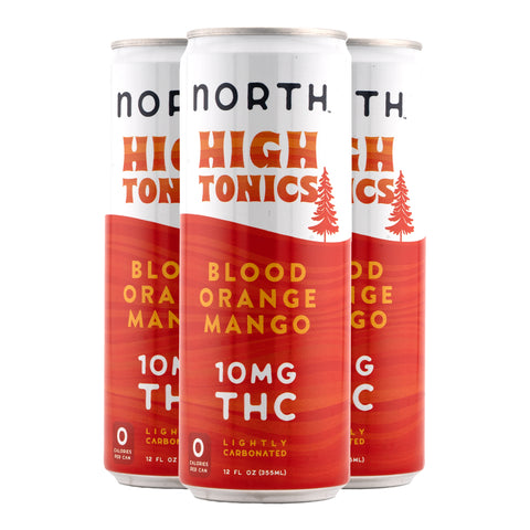 North Canna Co 10mg Blood Orange Mango - 4 pack