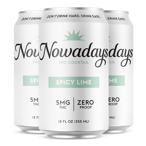 NOWADAYS Infused Cocktails 5mg THC (2 Flavors) - Hemp House