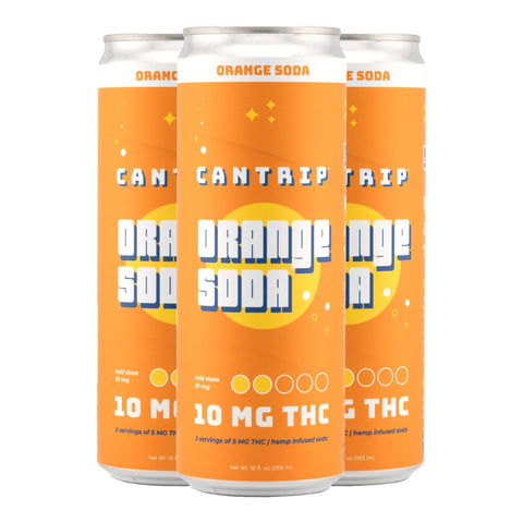 Orange Soda Hemp - Infused Soda 10mg THC - Hemp House