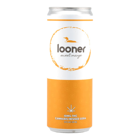 Looner Sweet Orange Infused Soda 10mg