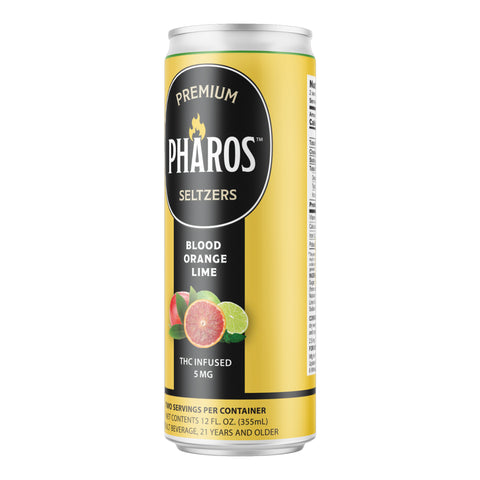 PHAROS Premium Seltzers 5mg THC (4 Flavors)