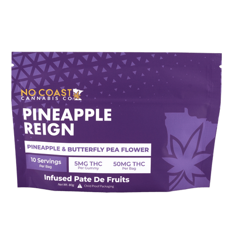 Pineapple Reign Pâte de Fruit 50mg THC - Hemp House