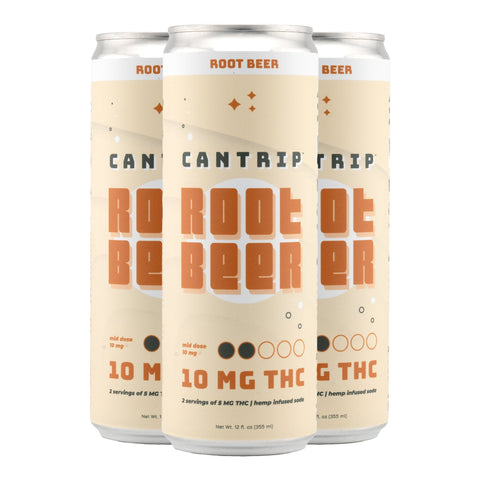 Root Beer Hemp - Infused Soda 10mg THC - Hemp House