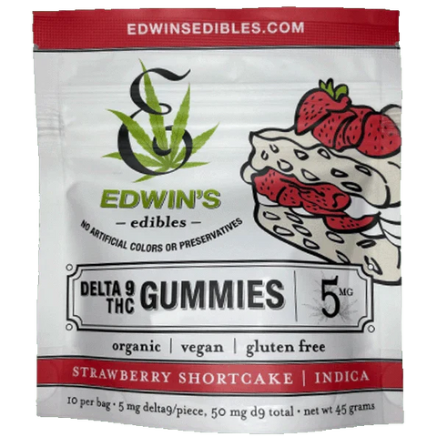 EDWINS EDIBLES Delta-9 THC Gummies 50mg THC (8 Flavors) - Hemp House Store