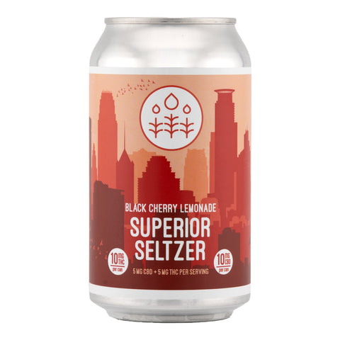 Superior Molecular Seltzer Black Cherry Lemonade