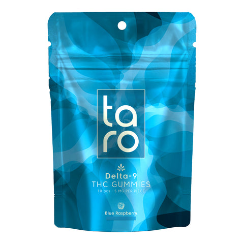 Blue Raspberry Nano Delta - 9 THC Gummies 50mg THC - Hemp House