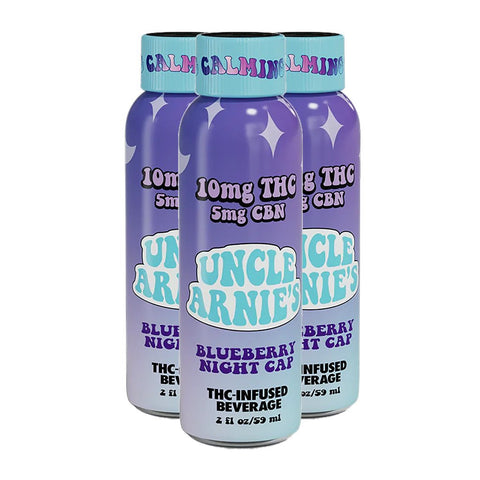 Blueberry Nightcap THC+CBN Infused Shot 10mg THC - Hemp House