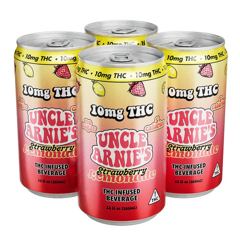 Strawberry Lemonade THC Infused Beverage 10mg THC - Hemp House