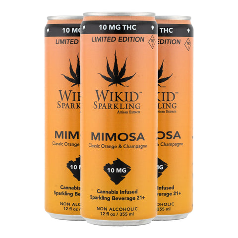 Mimosa Cannabis Infused Sparkling Beverage 10mg THC - Hemp House