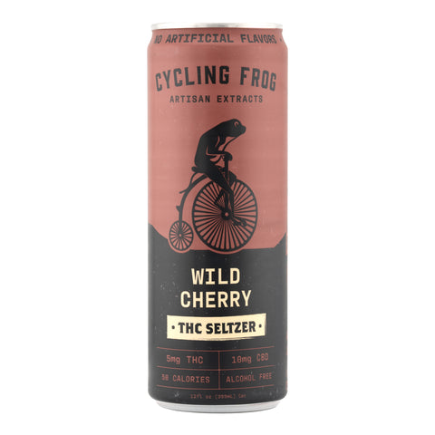 Cycling Frog Wild Cherry Seltzer