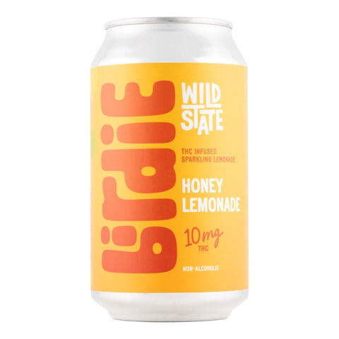 Birdie Honey Lemonade Infused Sparkling Lemonade 10mg THC - Hemp House