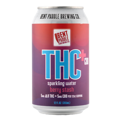 Berry Stash THC+CBD Sparkling Water 5mg THC - Hemp House