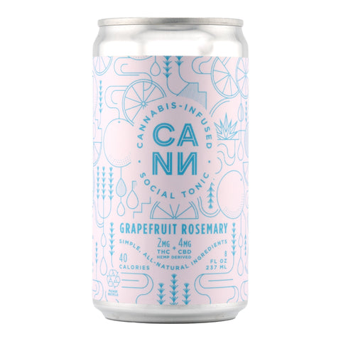 Blood Orange Cardamom Social Tonic 2mg THC - Hemp House