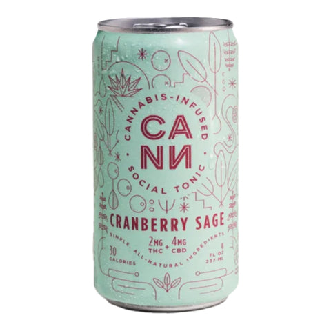 Blood Orange Cardamom Social Tonic 2mg THC - Hemp House