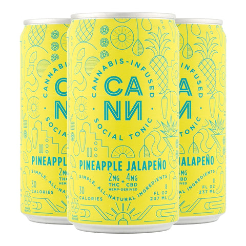 Pineapple Jalapeño Social Tonic 2mg THC - Hemp House