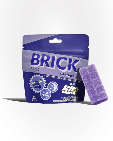 Blueberry Dream THC+CBD+CBN Nano Sleep Gummy Bar 50mg THC - Hemp House