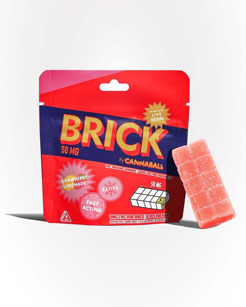 Strawberry Lemonade Live Resin Nano THC Gummy Bar 50mg THC - Hemp House