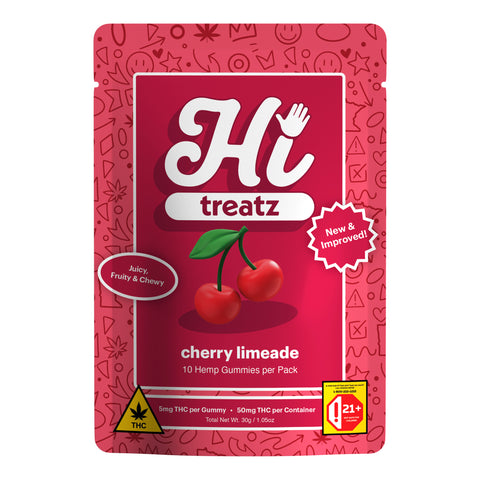 HI TREATZ Gummies 50mg THC (10 Flavors) - Hemp House