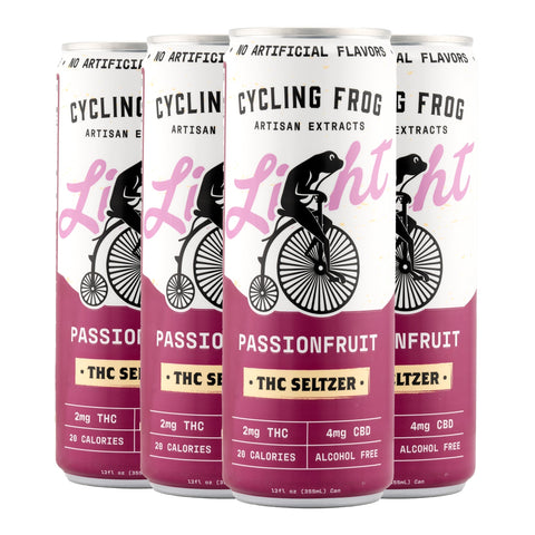 Passion Fruit Light Seltzer 2mg THC - Hemp House